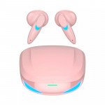 Wholesale TWS Ultra Clear 3D Sound Gaming Bluetooth Wireless Headphone Earbuds Headset G10 for Universal Cell Phone And Bluetooth Device (Pink)