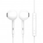 Wholesale Type-C Port Style Stereo Earphone Headset with Mic and Volume Control with Built in Chip (No Bluetooth Required) for Universal Apple iPhone Cell Phone And Device (White)