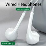 Wholesale Type-C Port Style Stereo Earphone Headset with Mic and Volume Control with Built in Chip (No Bluetooth Required) for Universal Apple iPhone Cell Phone And Device (White)
