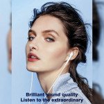 Wholesale Type-C Port Style Stereo Earphone Headset with Mic and Volume Control with Built in Chip (No Bluetooth Required) for Universal Apple iPhone Cell Phone And Device (White)