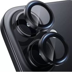 Premium Guard Titanium Alloy HD Tempered Glass Camera Lens Protector for Apple iPhone 17, 16, iPhone 16 Plus (Black) Premium Guard Titanium Alloy HD Tempered Glass Camera Lens Protector for Apple iPhone 17, 16, iPhone 16 Plus (Black)