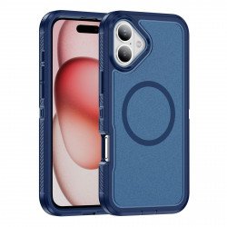 Heavy Duty Rugged Guardian Defender Armor Protection Magsafe Case for Apple iPhone 16 Plus (Blue) Heavy Duty Rugged Guardian Defender Armor Protection Magsafe Case for Apple iPhone 16 Plus (Blue)