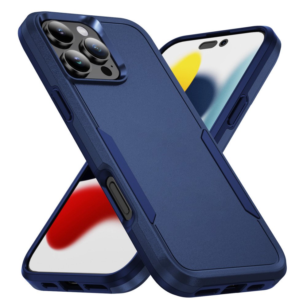 Wholesale Heavy Duty Strong Armor Hybrid Trailblazer Case Cover for Apple iPhone 16 Pro Max (Navy Wholesale Heavy Duty Strong Armor Hybrid Trailblazer Case Cover for Apple iPhone 16 Pro Max (Navy