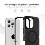 Wholesale Heavy Duty Rugged Guardian Defender Armor Protection Magsafe Case for Apple iPhone 16 Pro Max (Black)