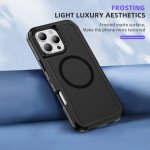 Wholesale Heavy Duty Rugged Guardian Defender Armor Protection Magsafe Case for Apple iPhone 16 Pro Max (Black)