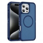 Wholesale Heavy Duty Rugged Guardian Defender Armor Protection Magsafe Case for Apple iPhone 16 Pro Max (Blue)