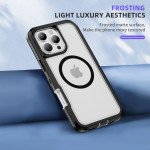 Wholesale Heavy Duty Rugged Guardian Defender Armor Protection Magsafe Case for Apple iPhone 16 Pro Max (Clear)