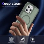 Wholesale Heavy Duty Rugged Guardian Defender Armor Protection Magsafe Case for Apple iPhone 16 Pro Max (Green)