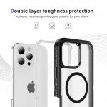 Wholesale Heavy Duty Rugged Guardian Defender Armor Protection Magsafe Case for Apple iPhone 16 Pro (Clear)