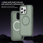 Wholesale Heavy Duty Rugged Guardian Defender Armor Protection Magsafe Case for Apple iPhone 16 Pro (Green)