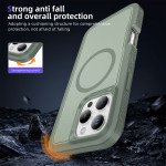 Wholesale Heavy Duty Rugged Guardian Defender Armor Protection Magsafe Case for Apple iPhone 16 Pro (Green)