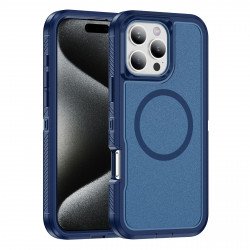 Heavy Duty Rugged Guardian Defender Armor Protection Magsafe Case for Apple iPhone 16 Pro (Blue) Heavy Duty Rugged Guardian Defender Armor Protection Magsafe Case for Apple iPhone 16 Pro (Blue)