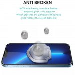 Wholesale 10pc Transparent Tempered Glass Screen Protector for iPhone 16e / 14 / 13 / 13 Pro [6.1] (Clear)