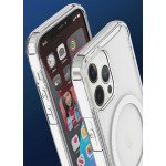 Wholesale Pro MagSafe Magnetic Transparent Clear Edge Bumper Armor Case for iPhone 14 Pro Max [6.7] (Clear)