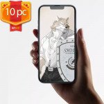 Wholesale 10pc Transparent Tempered Glass Screen Protector for iPhone 16e / 14 / 13 / 13 Pro [6.1] (Clear)