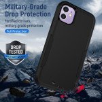 Wholesale Heavy Duty Strong Armor Hybrid Trailblazer Case Cover for Apple iPhone 11 (6.1 inch) (Red)