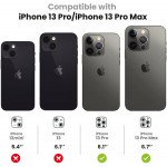 Wholesale Premium Guard Titanium Alloy HD Tempered Glass Camera Lens Protector for Apple iPhone 13 Pro, iPhone 13 Pro Max (Silver)