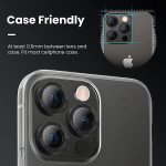 Wholesale Premium Guard Titanium Alloy HD Tempered Glass Camera Lens Protector for Apple iPhone 13 [6.1] / 13 Mini [5.4] (Black)