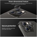 Wholesale Premium Guard Titanium Alloy HD Tempered Glass Camera Lens Protector for Apple iPhone 13 [6.1] / 13 Mini [5.4] (Black)
