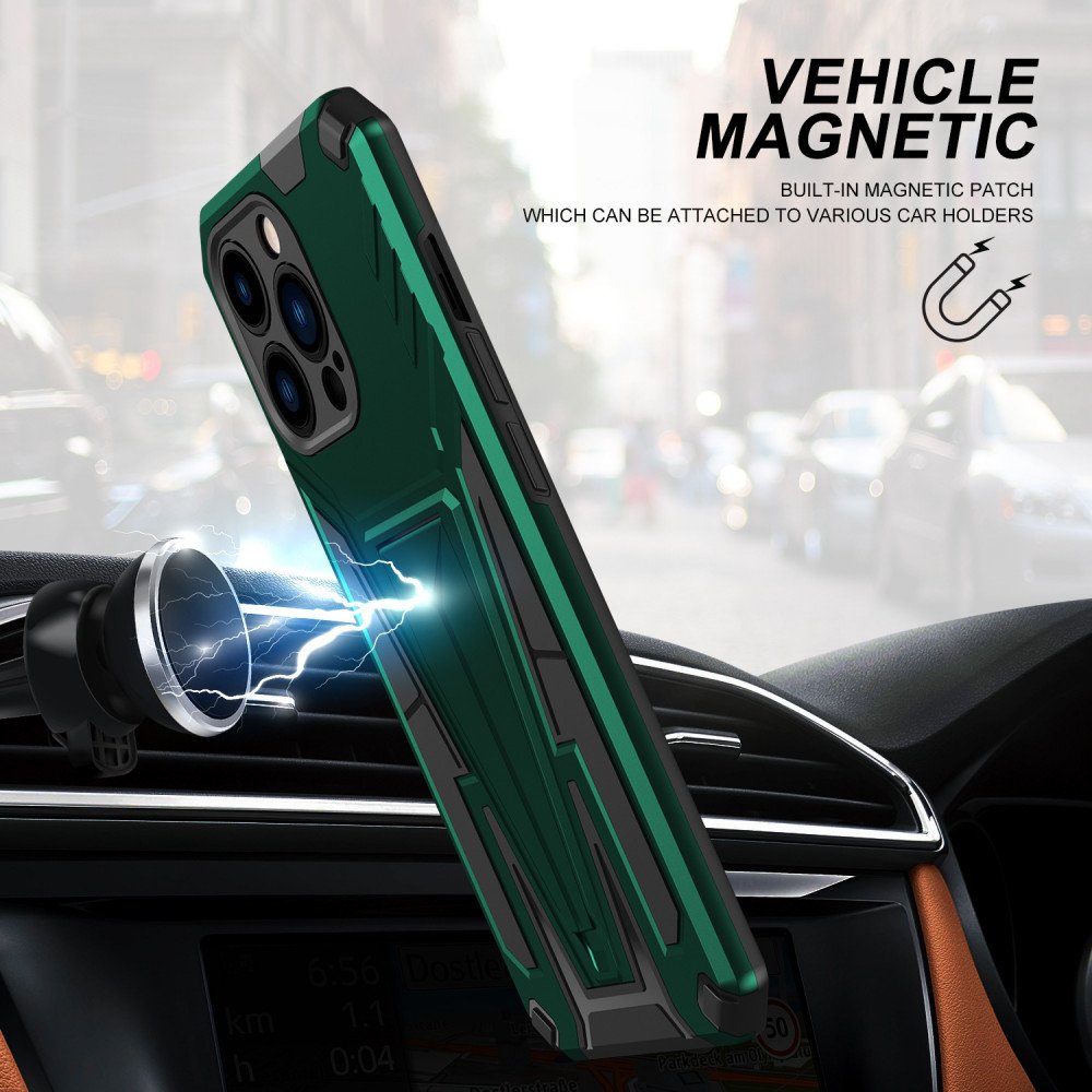 Wholesale Military Grade Armor Protection Shockproof Hard Kickstand Case for Apple iPhone 13 Pro