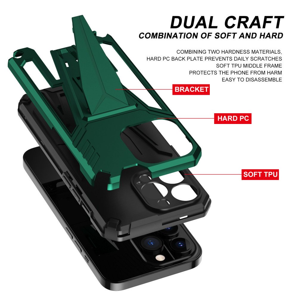 Wholesale Military Grade Armor Protection Shockproof Hard Kickstand
