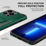 Wholesale Military Grade Armor Protection Shockproof Hard Kickstand Case for Apple iPhone 13 Pro Max (Navy Blue)