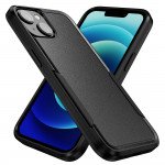 Wholesale Heavy Duty Strong Armor Hybrid Trailblazer Case Cover for iPhone 14 Plus [6.7] (Black)