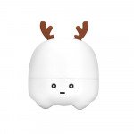 Wholesale Tiny Cute Reindeer LED Light Wireless Portable Bluetooth Speaker K8Plus for Universal Cell Phone And Bluetooth Device (White)