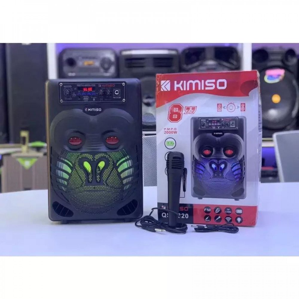 Wholesale Gorilla Face LED Light Large Wireless Portable Bluetooth