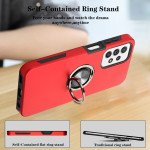 Wholesale Dual Layer Armor Hybrid Stand Ring Case for Samsung Galaxy A13 4G (Red)