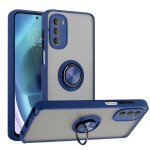 Wholesale Tuff Slim Armor Hybrid Ring Stand Case for Motorola G Stylus 5G 2022, Motorola G Stylus 4G 2022 (Navy Blue)