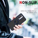 Wholesale Tuff Slim Armor Hybrid Ring Stand Case for OnePlus Nord N300 5G (Black)