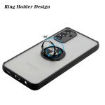 Wholesale Tuff Slim Armor Hybrid Ring Stand Case for Samsung A13 5G (Dark Green)