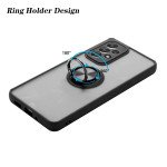 Wholesale Tuff Slim Armor Hybrid Ring Stand Case for Samsung Galaxy A13 4G (Black)