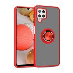 Wholesale Tuff Slim Armor Hybrid Ring Stand Case for Samsung Galaxy A22 4G (Red)