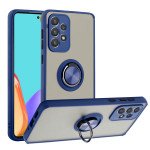 Wholesale Tuff Slim Armor Hybrid Ring Stand Case for Samsung Galaxy A73 5G (Navy Blue)