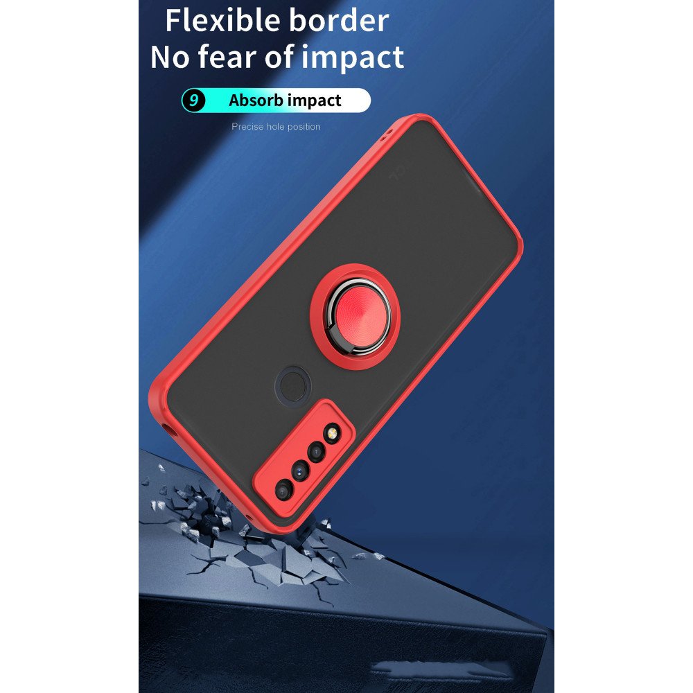 Wholesale Tuff Slim Armor Hybrid Ring Stand Case for TCL 20