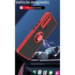 Wholesale Tuff Slim Armor Hybrid Ring Stand Case for TCL 20 XE (Red)