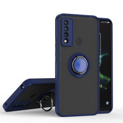 Tuff Slim Armor Hybrid Ring Stand Case for TCL 20 XE (Navy Blue) Tuff Slim Armor Hybrid Ring Stand Case for TCL 20 XE (Navy Blue)