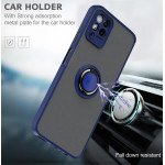 Wholesale Tuff Slim Armor Hybrid Ring Stand Case for T-Mobile Revvl 6 Pro 5G (Navy Blue)