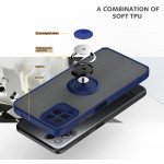 Wholesale Tuff Slim Armor Hybrid Ring Stand Case for T-Mobile Revvl 6 Pro 5G (Navy Blue)