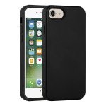 Wholesale Glossy Dual Layer Armor Defender Hybrid Protective Case Cover for Apple iPhone 8 / 7 / SE (2020) (Black)