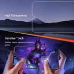 Wholesale 3D Tempered Glass Full Screen Protector with Working Adhesive In Screen Finger Scanner for Samsung Galaxy S22 (Clear)
