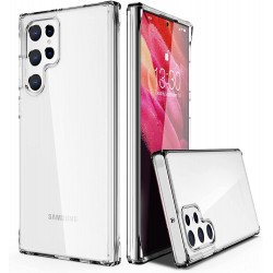 Clear Armor Hybrid Transparent Case for Samsung Galaxy S22 Ultra 5G (Clear)