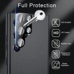 Wholesale Camera Lens HD Tempered Glass Protector for Samsung Galaxy S24 Ultra 5G (Black Bezel)