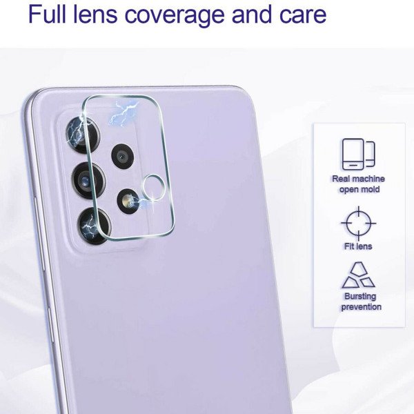 Wholesale Camera Lens HD Tempered Glass Protector Shield for Samsung Galaxy A52 5G (Clear)