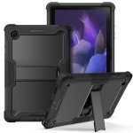 Wholesale Heavy Duty Full Body Shockproof Protection Kickstand Hybrid Tablet Case Cover for Samsung Galaxy Tab A8 10.5 (2021) (Black)