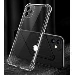 Wholesale Crystal Clear Hard Bumper Strong Protective Case for Apple iPhone 11 [6.1] (Clear)