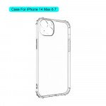 Wholesale Crystal Clear Edge Bumper Strong Protective Case for iPhone 14 Plus 6.7 (Clear)