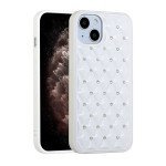 Shiny Star Crystal Glitter Diamond Case for Apple iPhone 13 [6.1] (White)